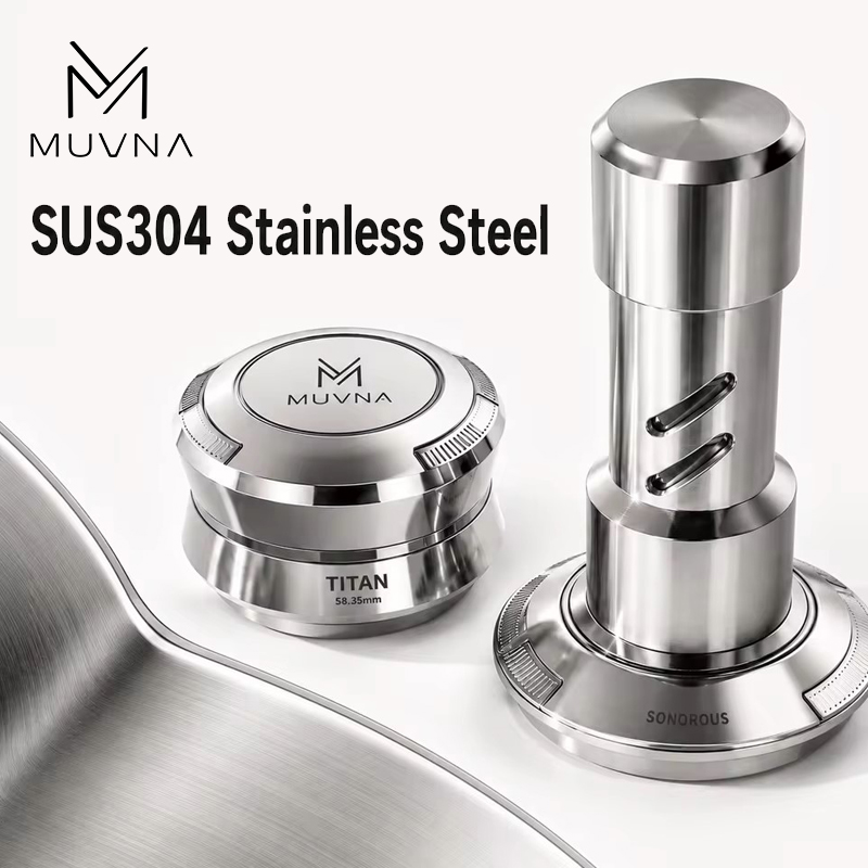 Coffee Shop Equipment - MUVNA 스테인리스 스틸 커피 탬퍼 커피