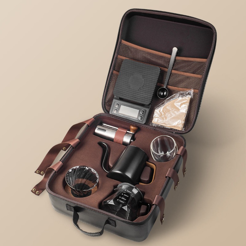 Coffee Equipment Gift Set - 핸드드립 커피 세트 야외 캠핑 커피