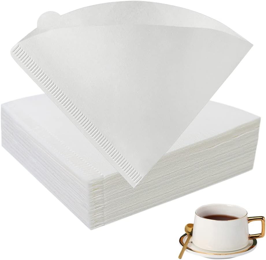 Coffee Equipment V60 - 40-120개 커피 필터 액세서리 V자형 콘