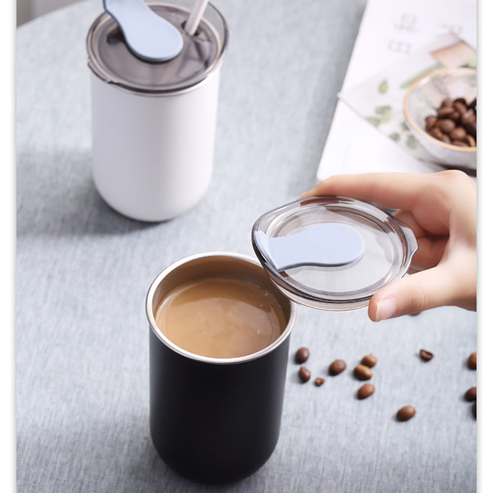 맞춤형 300ml 스테인리스 스틸 우유컵, 이중 단열  - Coffee Equipment Used 리뷰 및 가격