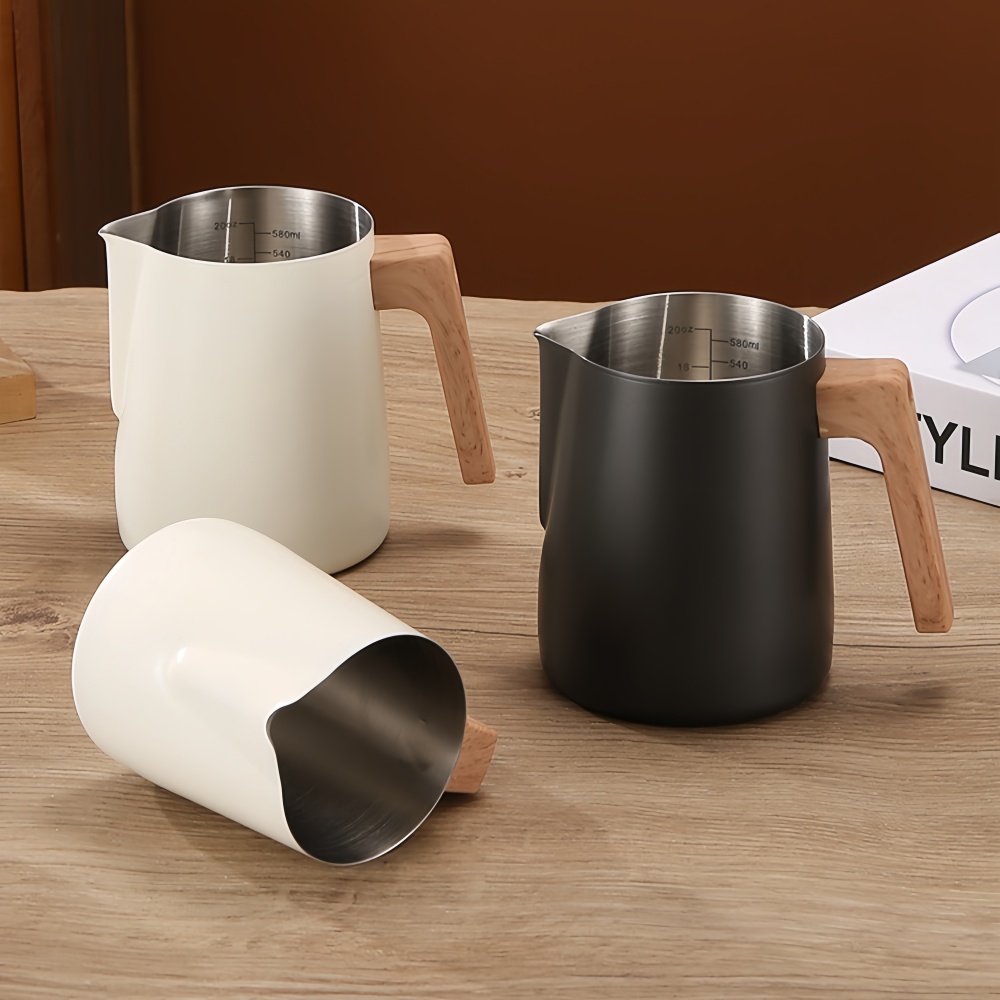 커피 우유 Frothing 투수 주전자 304 스테인레 - Coffee Shop Equipment 리뷰 및 가격