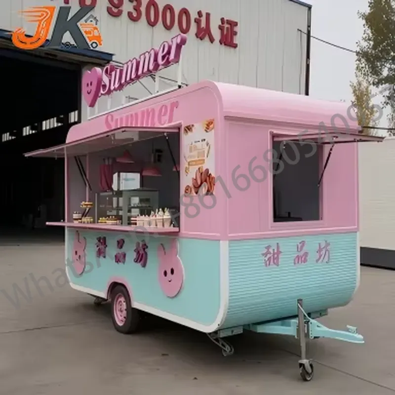 중고 유니크 푸드트럭 상업용 주방기기 견인바 트레일러  - Coffee Equipment Used 리뷰 및 가격