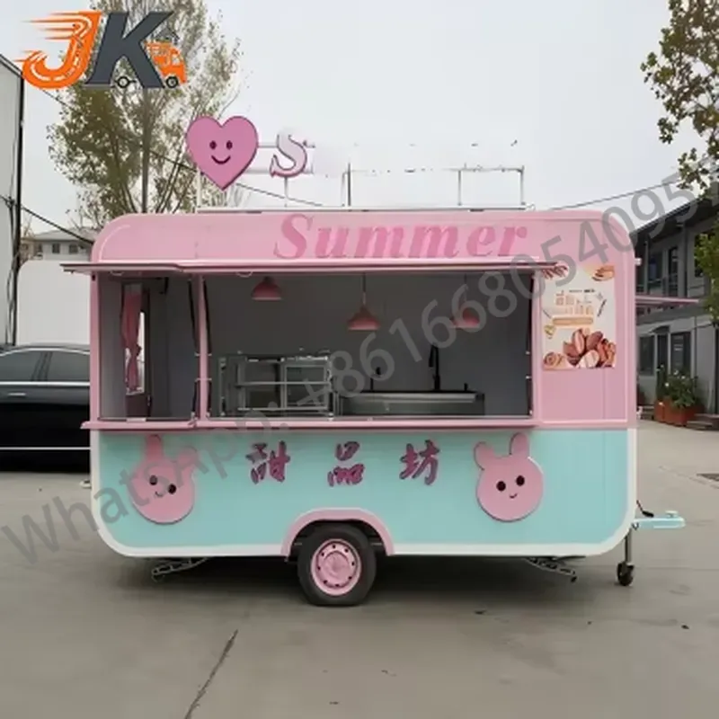 중고 유니크 푸드트럭 상업용 주방기기 견인바 트레일러  - Coffee Equipment Used 리뷰 및 가격