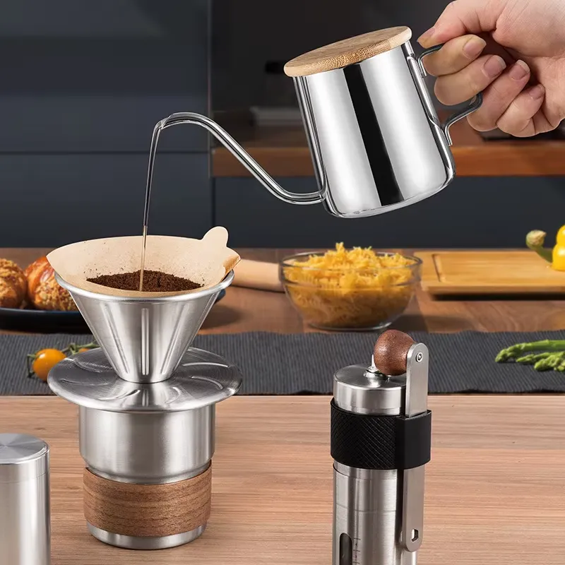 핸드브루 커피 세트 야외 캠핑 여행용 커피 장비 휴대용 - Coffee Equipment Gift Set 리뷰 및 가격
