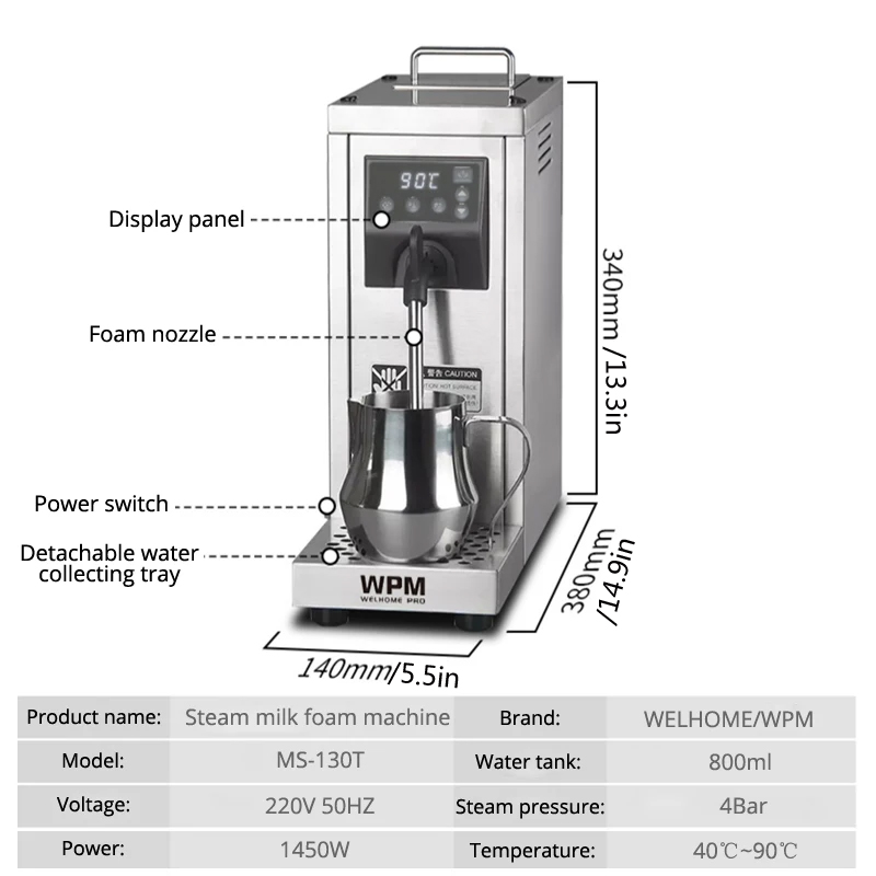 끓는 물 기계 우유 거품기 스티머 물 보일러 티샵 상업 - Coffee Shop Equipment 리뷰 및 가격
