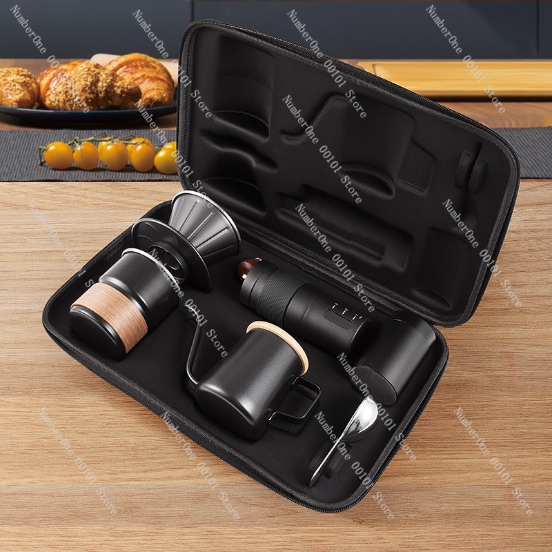 휴대용 핸드드립 커피메이커 세트 야외 캠핑용 푸어오버  - Coffee Equipment Gift Set 리뷰 및 가격