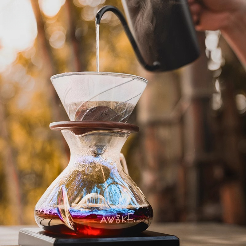 푸어오버 커피 메이커 유리 커피 서버 V60 드리퍼 필 - Coffee Equipment V60 리뷰 및 가격