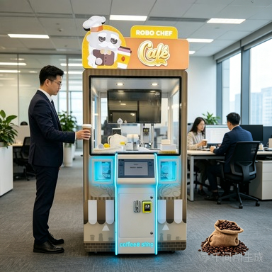 상업용 커피 자판기 자동 교반 분말 알림 기능 편의점  - Coffee Equipment Store 리뷰 및 가격