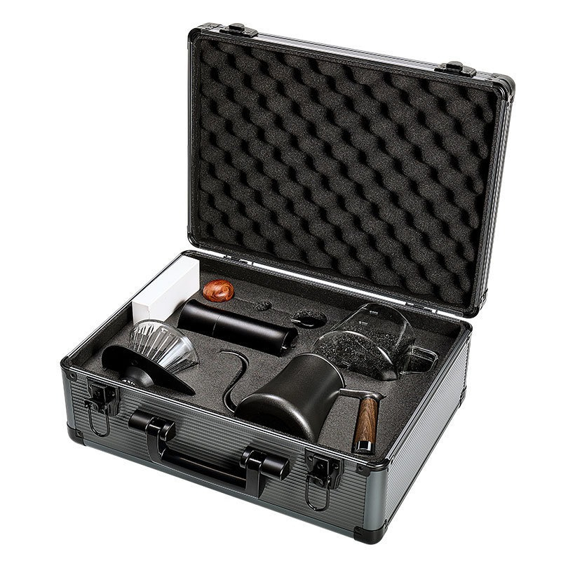 휴대용 핸드드립 커피 세트, 원두 분쇄기 필터 컵 선물 - Coffee Equipment Gift Set 리뷰 및 가격